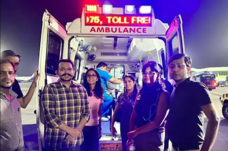 நடுவானில் உயிருக்கு போராடிய பச்சிளம் குழந்தை.. காப்பாற்றிய எய்ம்ஸ் மருத்துவர்கள்