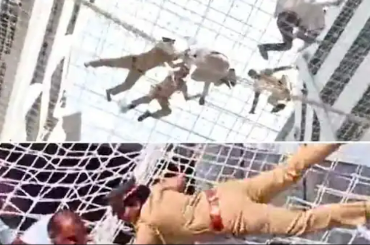 சட்டமன்றத்திற்குள் நுழைந்து விவசாயிகள் போராட்டம்…!