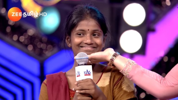 சரிகமப அரங்கத்தை கலங்க வைத்த மற்றொரு இலங்கையின் செல்லகுரல்.