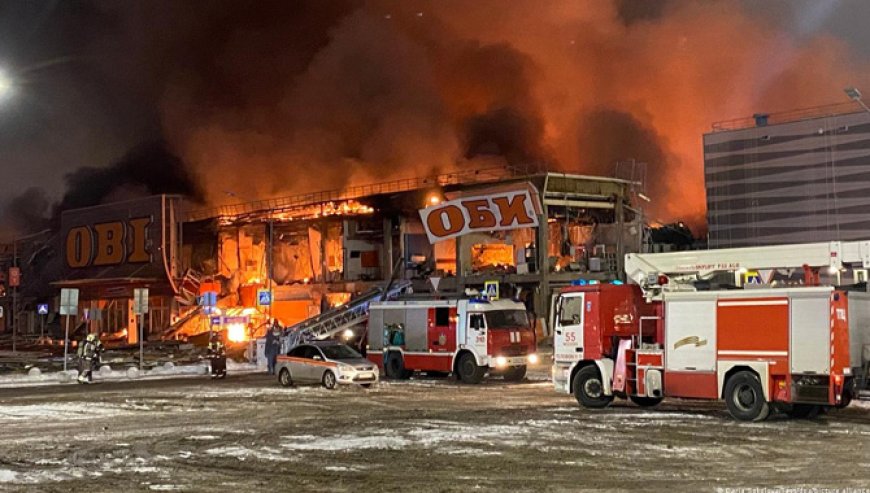 ரஷ்ய ஜனாதிபதியின் இல்லத்தை அண்மித்த கிடங்கில் தீ பரவல்!