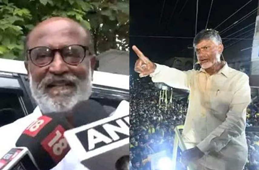 சந்திரபாபு நாயுடு மகனுக்கு ரஜினிகாந்த் ஆறுதல்!