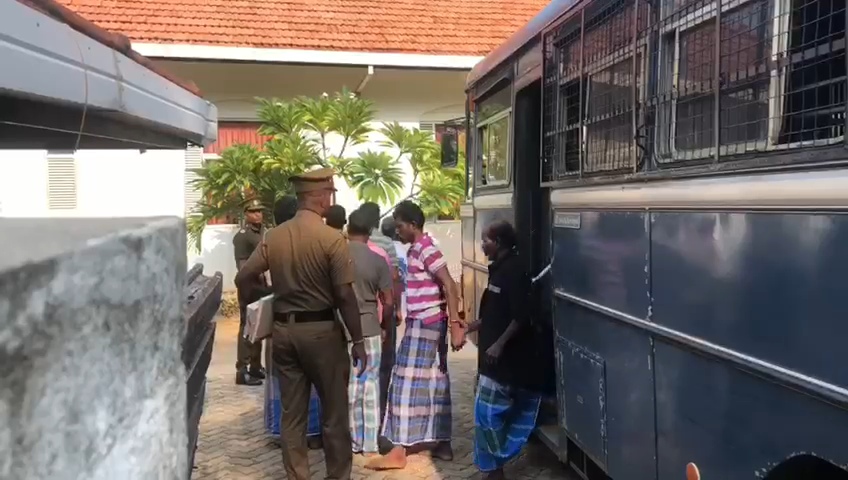 தமிழக மீனவர்களின் விளக்கமறியல் நீடிப்பு.