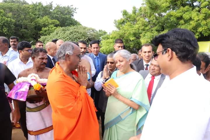 திருக்கோணேஸ்வரத்தைப் பெருங்கோயிலாகப் புனரமைப்புச் செய்ய இந்திய அரசு உதவும்! – நிர்மலா உறுதி.