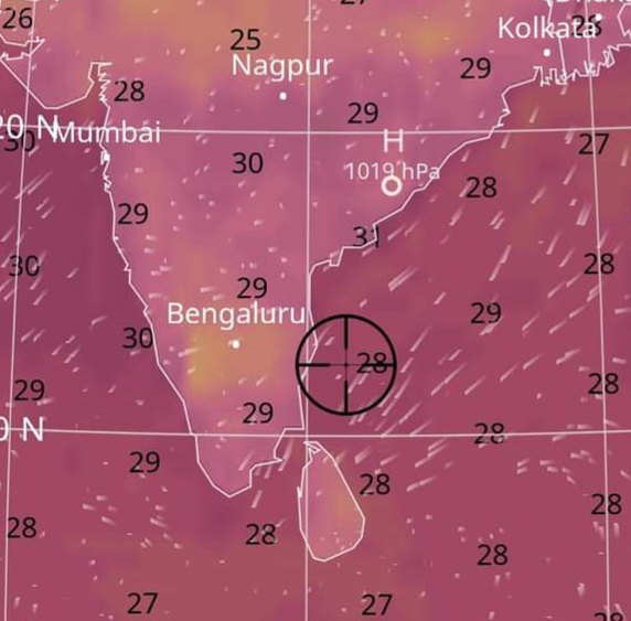 இலங்கையை அண்மித்த பகுதியில் குறைந்த வளிமண்டல குழப்பம் காரணமாக, மழை நிலை மேலும் தொடரும்.