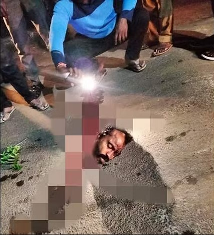 காரிப்பட்டி அருகே இளைஞரின் தலையை வெட்டி சாலையில் வீசிய சைக்கோ