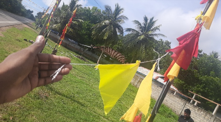 யாழ். கொடிகாமத்தில் மாவீரர் கொடிகளை அறுத்து எடுத்துச் சென்ற விஷமிகள்!