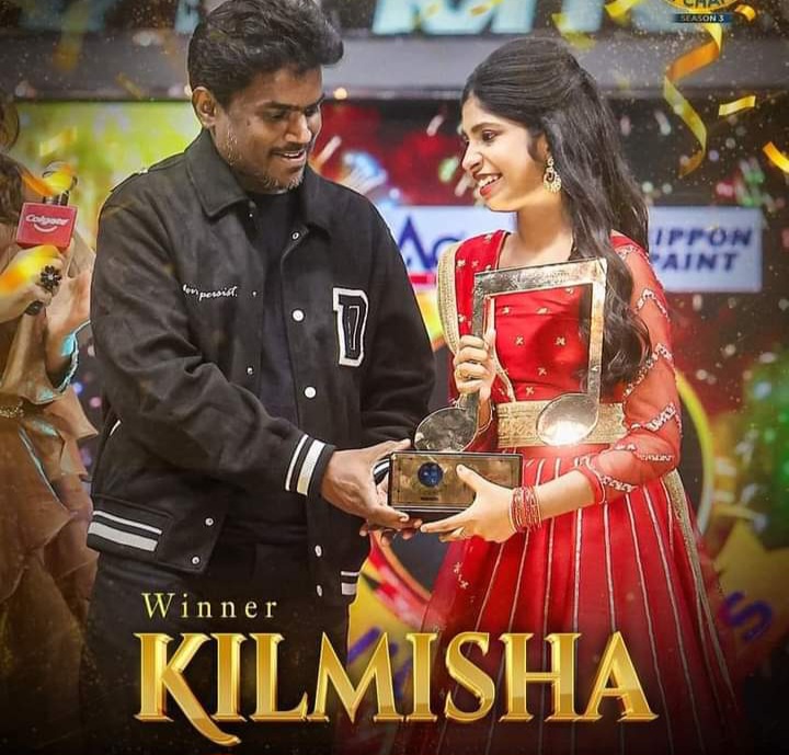 சரிகமப இசை நிகழ்ச்சியில் இலங்கையை சேர்ந்த கில்மிஷா வெற்றி.