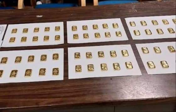 சுமார் 18 கோடி ரூபா பெறுமதியான 8 கிலோ தங்கத்துடன் ஒருவர் கைது.