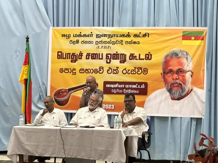 ‘டீல்’ பேசி நாடு திரும்பிய கைப்பிள்ளையே கஜேந்திரன்! – டக்ளஸ் சாடல்.