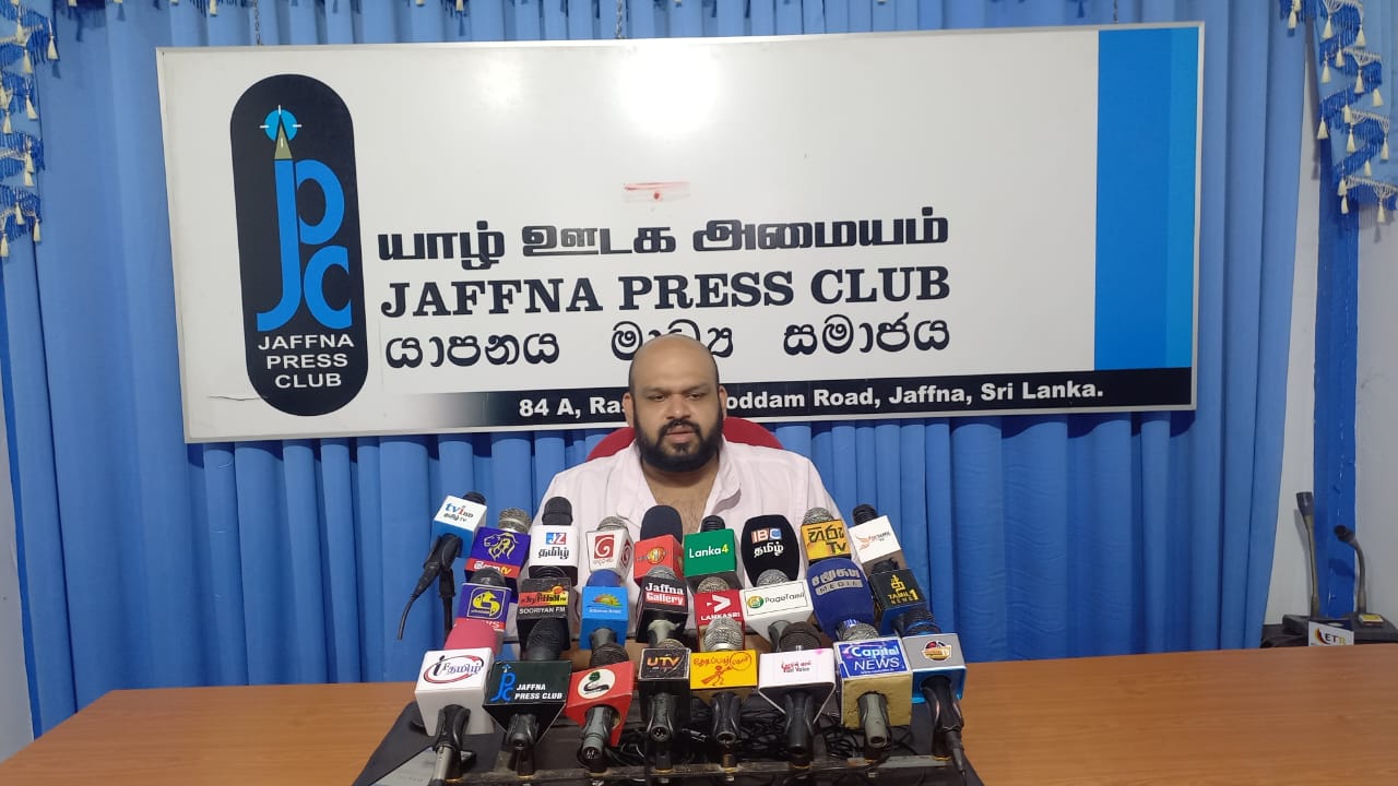 தமிழரசுக் கட்சியின் மாநாட்டை ஒத்திவைக்கும் திட்டம் இல்லை! – சாணக்கியன் தெரிவிப்பு.