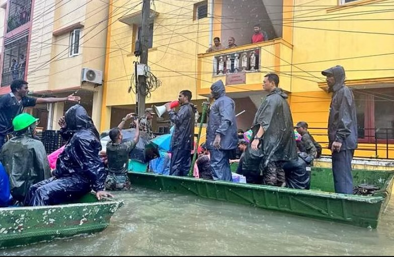 மிக்ஜம் புயல்: சென்னையில் ஒரே நாளில் 7 போ் உயிரிழப்பு; 10 ஆயிரம் போ் மீட்பு