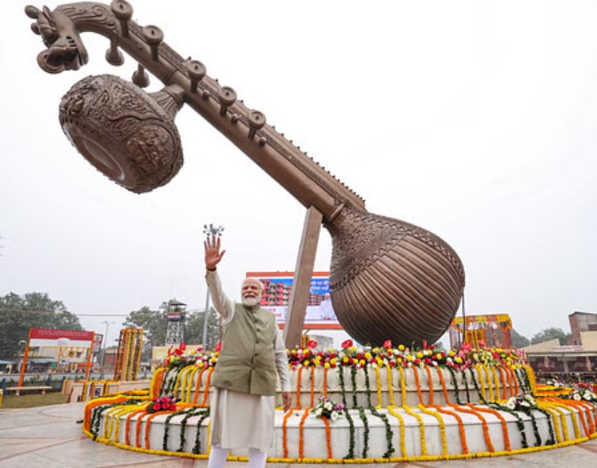 ராமா் சிலை பிரதிஷ்டை தினத்தில் வீடுகள்தோறும் தீபமேற்றுங்கள்: மோடி அழைப்பு
