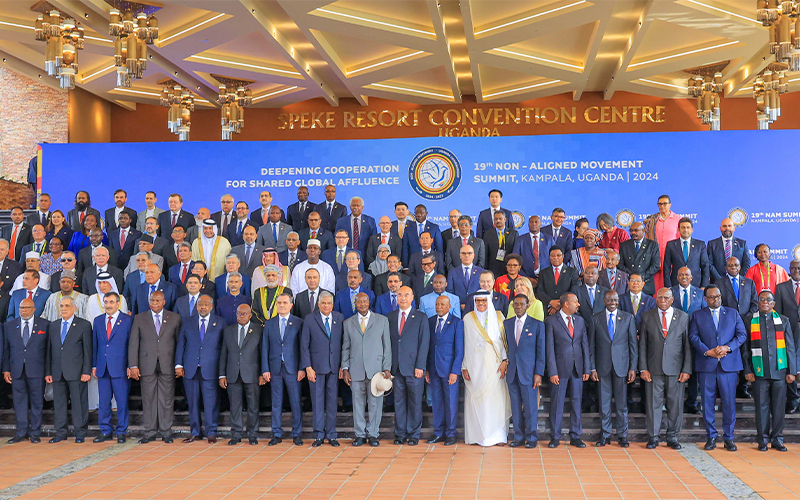 சிறந்த உலகைக் கட்டியெழுப்ப அனைவரும் ஒன்றிணைவோம்  – அணிசேரா அமைப்பின் மாநாட்டில் ரணில் அறைகூவல்.