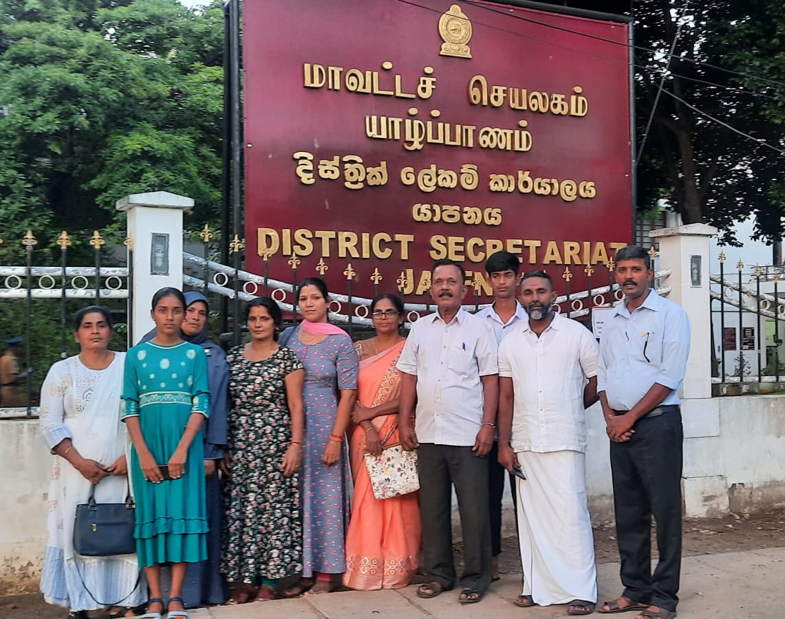 உண்மையான நல்லிணக்கம் என்றால் எம் உறவுகளை விடுதலை செய்யுங்கள்  – ஜனாதிபதியிடம் குரலற்றவர்களின் குரல் அமைப்பு எடுத்துரைப்பு.