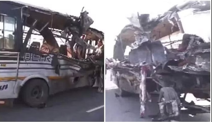 அஸ்ஸாமில் லாரி- பேருந்து மோதி கோர விபத்து: 12 பேர் பலி, 25 பேர் காயம்