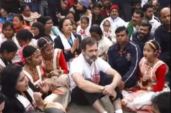 அசாம் மாநிலத்தில் யாத்திரை செல்லும் ராகுல் காந்தி மீது வழக்குப்பதிவு