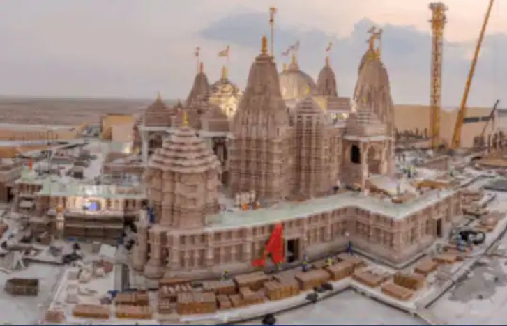 அபுதாபியில் கட்டப்பட்டுள்ள பிரமாண்ட இந்து கோவிலை திறந்து வைக்கிறார் பிரதமர் மோடி