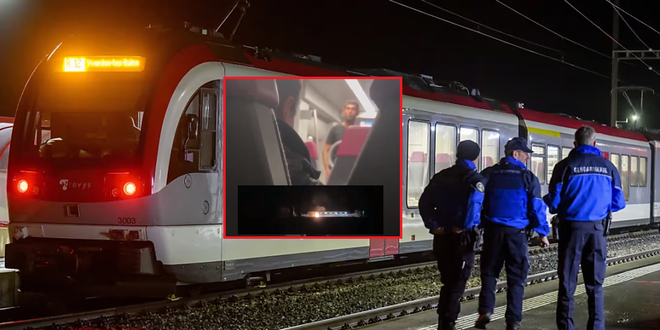 சுவிஸ் : 15 பேரை பணயக்கைதிகளாக  பிடித்து  வைத்திருந்த ரயில் கடத்தல்காரனை போலீசார் சுட்டுக் கொன்றனர் (Videos)