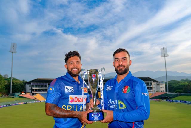 ஆப்கானிஸ்தான் மற்றும் இலங்கை அணிகளுக்கு இடையிலான முதலாவது ஒருநாள் போட்டி.