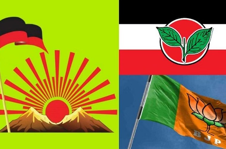 ஒன்பது தொகுதிகளில் திமுக, அதிமுக, பாஜக இடையே நேரடிப்போட்டி