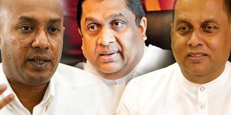 ஶ்ரீலங்கா சுதந்திரக் கட்சியின் பதவிகளிலிருந்து துமிந்த, அமரவீர, அழகியவன்ன நீக்கம்!