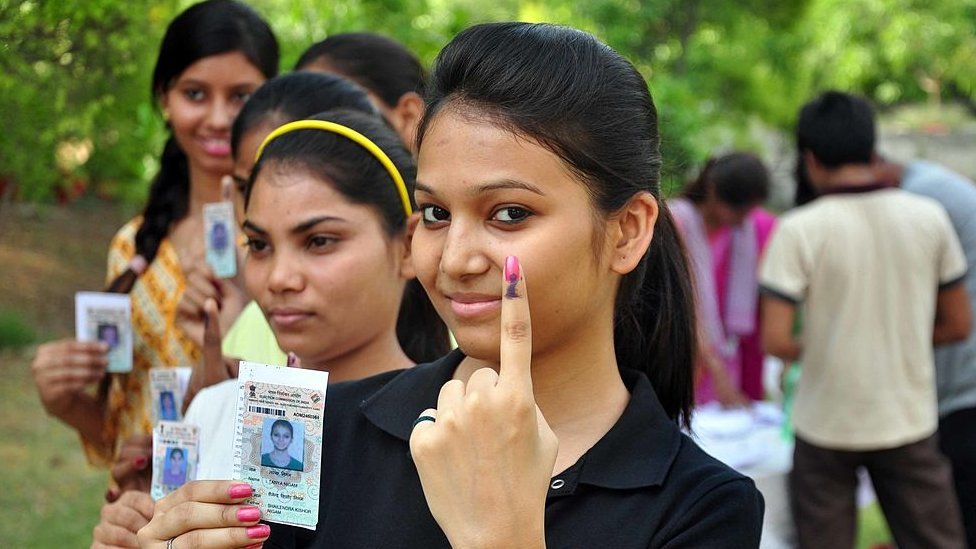 இந்தியத் தேர்தலின் முதல் கட்ட வாக்களிப்பில் ,  வாக்கு விழுக்காடு அதிகரிப்பு