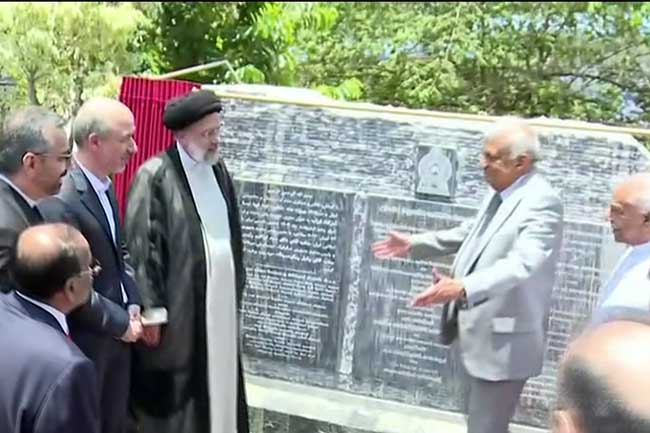 உமா ஓயா திட்டம் ஈரான் ஜனாதிபதியால் திறந்து வைக்கப்பட்டது! (Video)