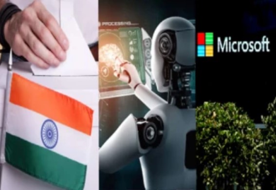AI மூலம் இந்திய தேர்தலை சீர்குலைக்க சதி – எச்சரிக்கும் மைக்ரோசாஃப்ட்!