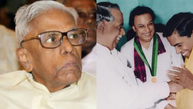 MGR அவர்களது  நிழலான ஆர்.எம்.வீரப்பன் மறைந்தார்