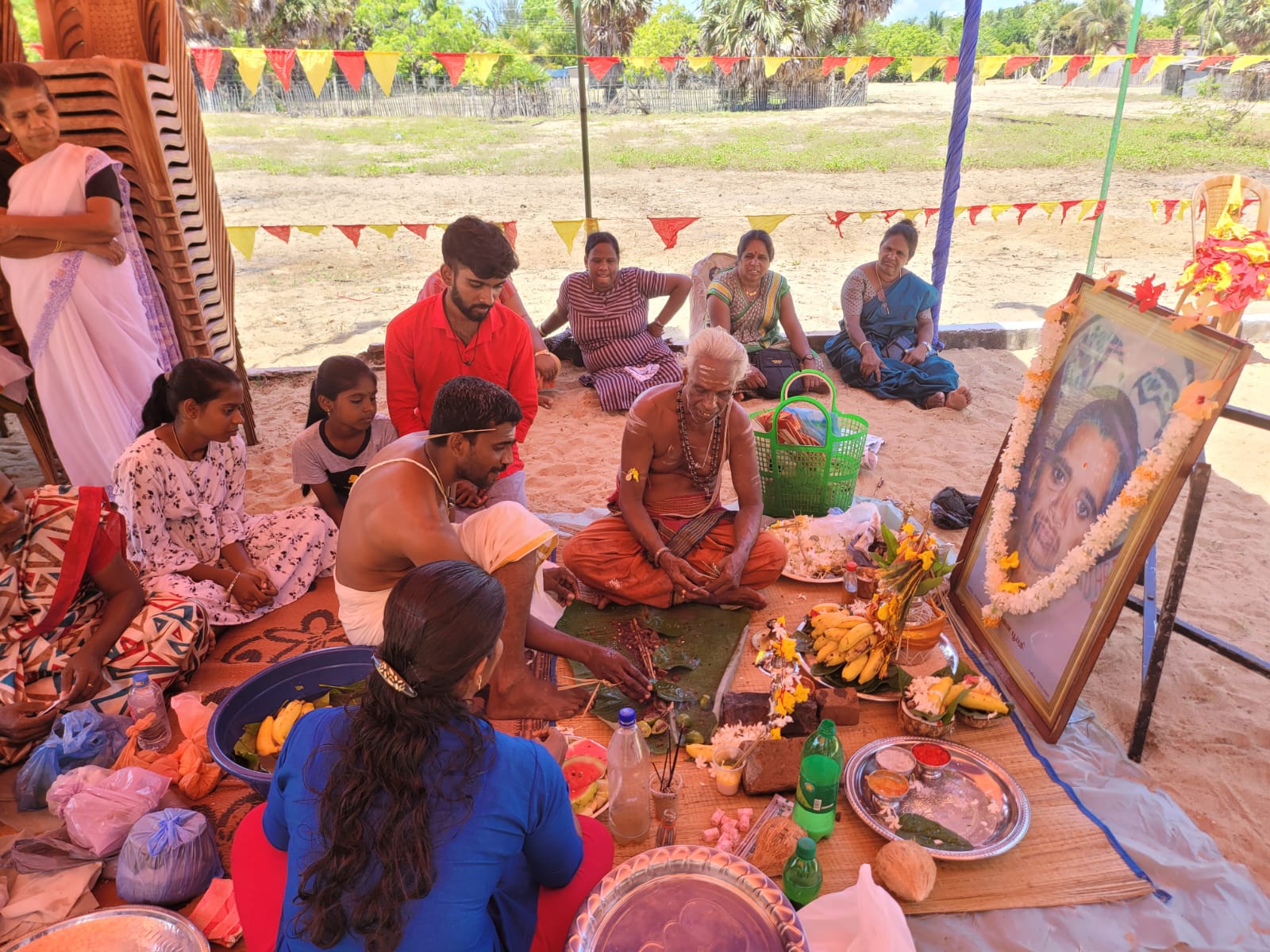 மட்டக்களப்பில் அன்னை பூபதியின் சமாதியில் சமயக் கிரியைகளுடன் நினைவேந்தல் நிகழ்வு.