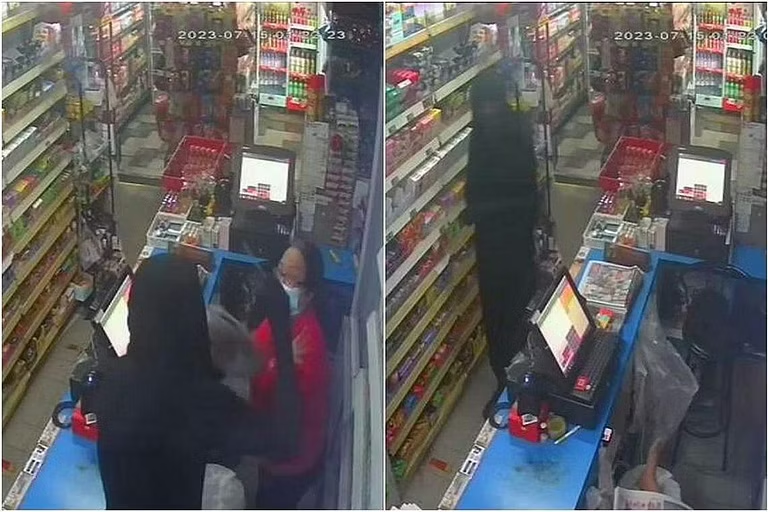 கொள்ளை முயற்சியில் தோல்வியுற்ற ஆடவருக்குச் சிறை, பிரம்படி.