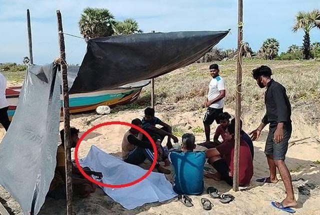 நாயாறு கடலில் கரை ஒதுங்கிய நபரின் சடலம் கண்டெடுக்கப்பட்டுள்ளது.