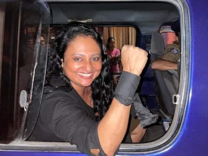 நடிகை தமிதாவுக்கு விளக்கமறியல்! – கணவரும் கம்பி எண்ணுகின்றார்.