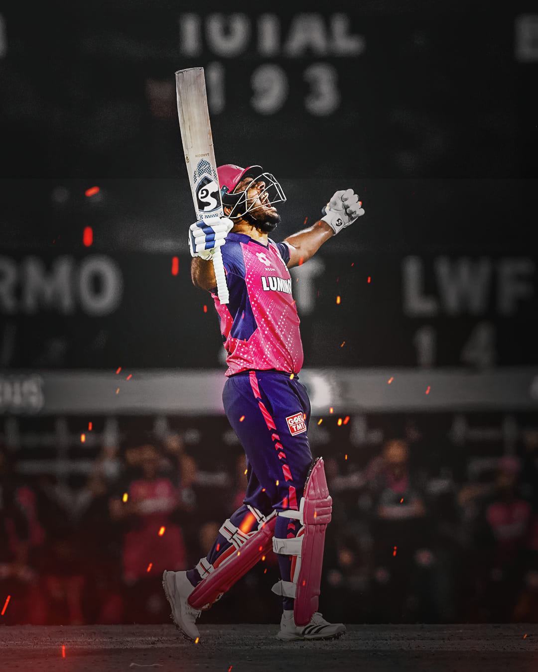 லக்னோஅணிக்கு எதிரான போட்டியில் ராஜஸ்தான் அணி 7 விக்கெட் வித்தியாசத்தில் வெற்றி.