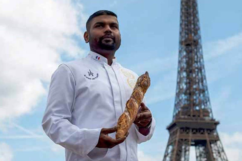 ஒலிம்பிக்  சுடரை ஏந்திச் செல்லவிருக்கும்  பாரிஸ் தமிழன்.