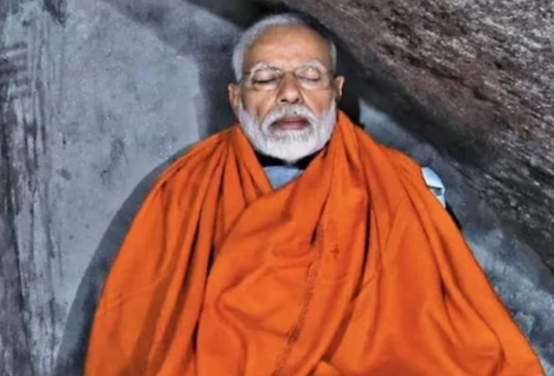 தேர்தல் ரிசல்ட்டுக்கு முன் பிரதமர் மோடி குமரியில் தியானம்