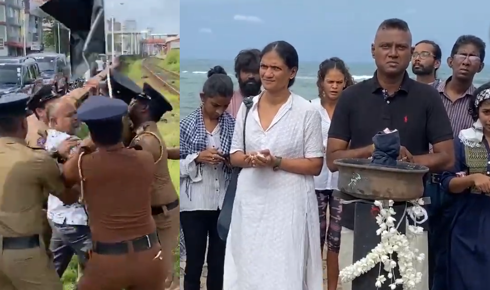 கொழும்பிலும் முள்ளிவாய்க்கால் நினைவேந்தல் : ஒருவர் கைது (Video)