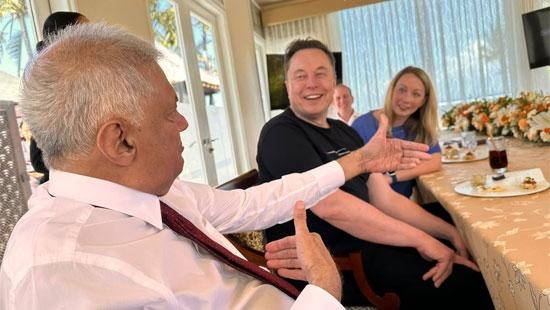 ஜனாதிபதியின் அழைப்பை எலோன் மஸ்க் ஏற்றுக்கொண்டார்.