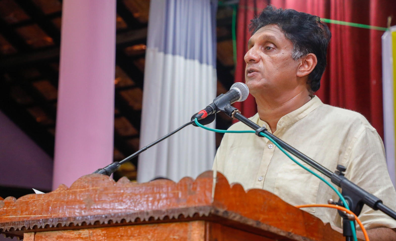 போர் முடிந்து 15 வருடங்களாகியும் வடக்கில் அபிவிருத்தி இல்லையே! – சஜித் கவலை.