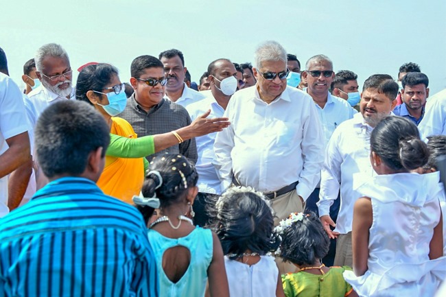 போரினால் பாதிக்கப்பட்ட வடக்கு அபிவிருத்தி நடவடிக்கைகளுக்கு ரணிலின் விசேட கவனம்!