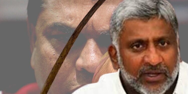 எங்களை ஒரு தடவை வேண்டாம் என்றால் – எங்களுக்கு நூறு தடவைகள் வேண்டாம் நீங்கள் – ரணில் முன்னிலையில் கத்திய பசில்.