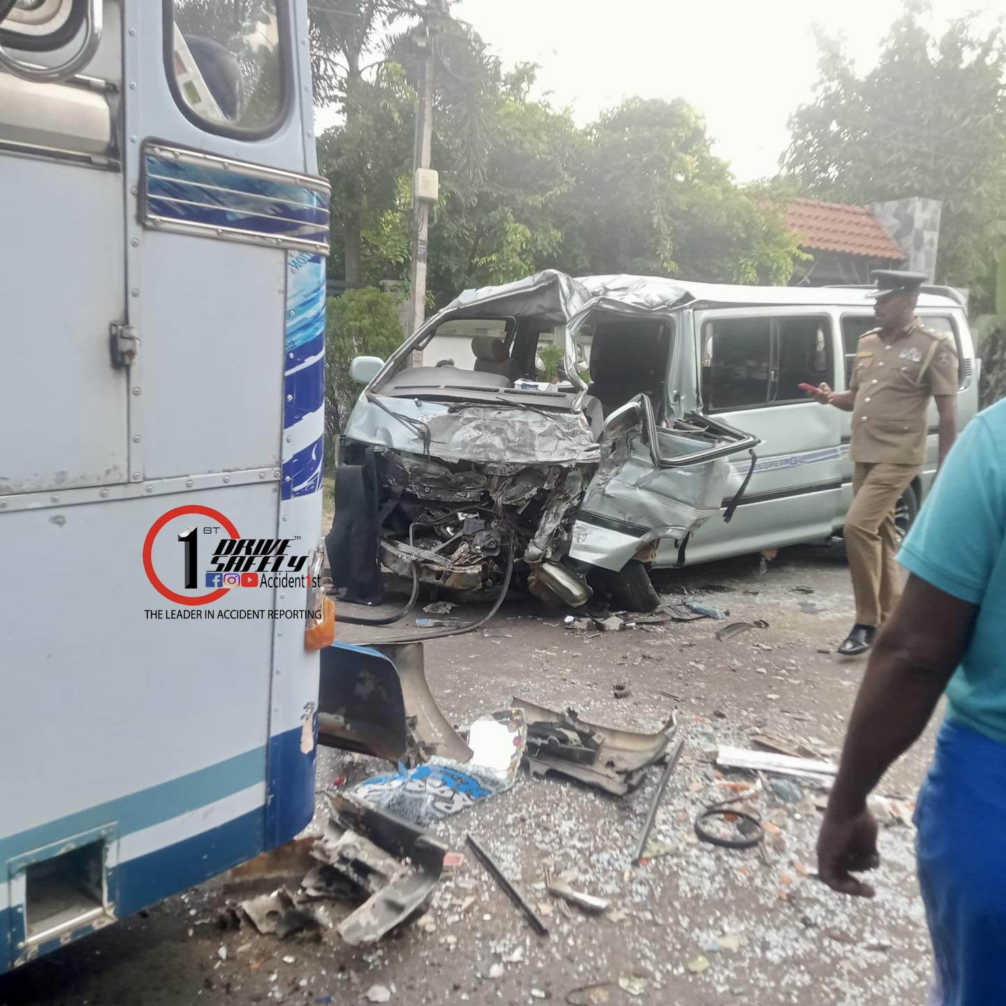 கோர விபத்தில் மூவர் உயிரிழப்பு! – அறுவர் படுகாயம்.