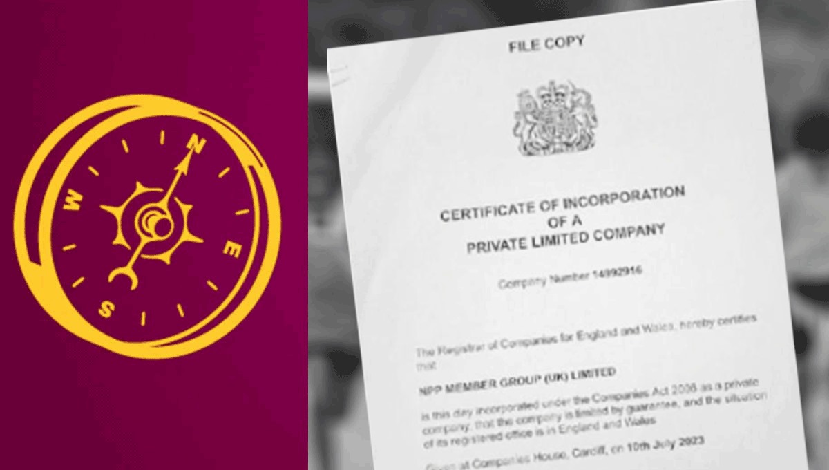 தேசிய மக்கள் சக்தியின்  இங்கிலாந்து நிறுவனம்.