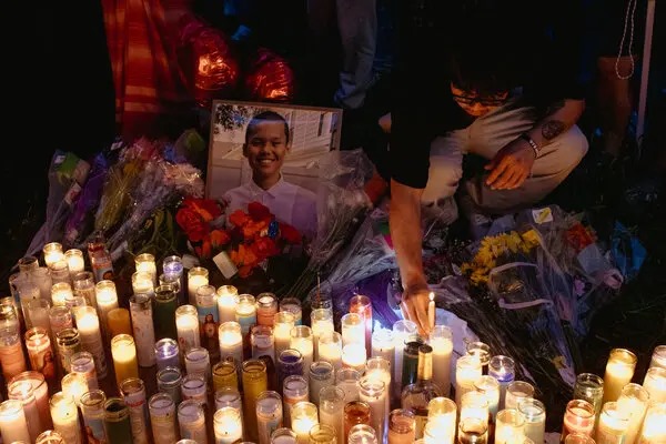 சுட்டுக்கொன்ற 13 வயதுச் சிறுவன் கையில் வைத்திருந்தது  போலித் துப்பாக்கி (Video)