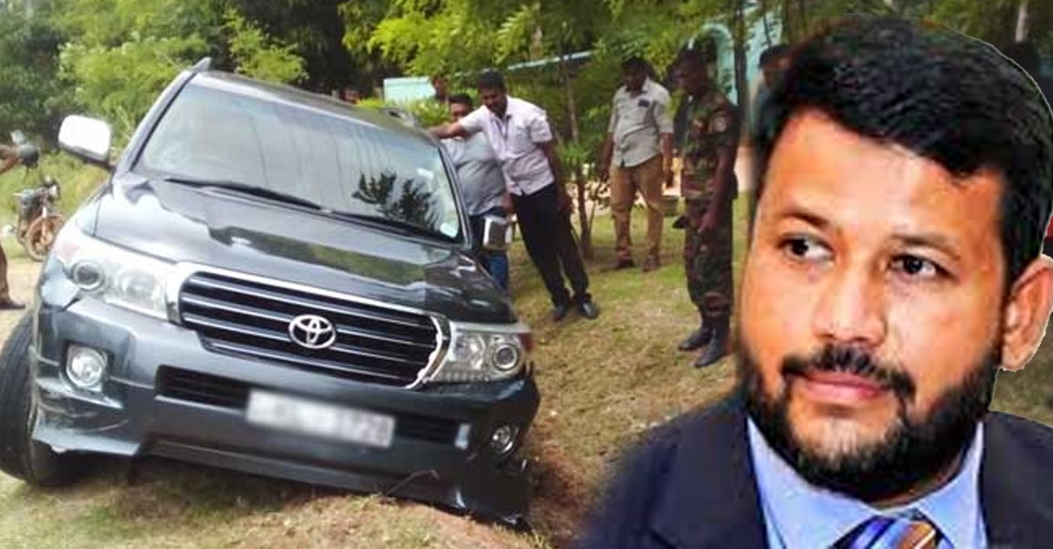 பாராளுமன்ற உறுப்பினர் ரிஷாத்தின் கார் விபத்து!