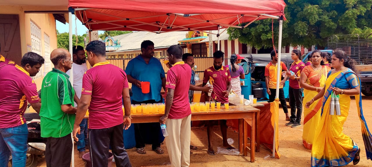 கொழும்புத்துறை இந்து மகா வித்தியாலயத்தின் 150 ஆவது ஆண்டு நிறைவையொட்டி நடைபவனி.