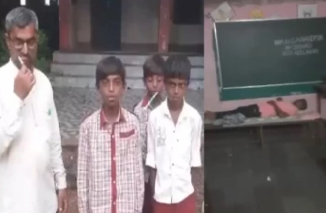 மாணவர்களின் பேய் பயத்தை போக்கை ஆசிரியர் செய்த சம்பவம்