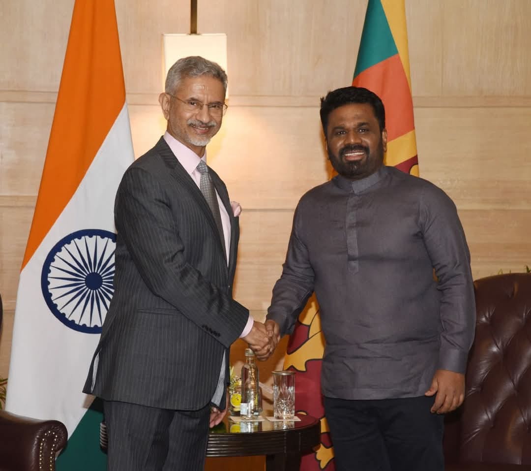 ஜனாதிபதி இந்திய வெளிவிவகார அமைச்சர் மற்றும் நிதியமைச்சர், ஆகியோரை சந்தித்தார்.