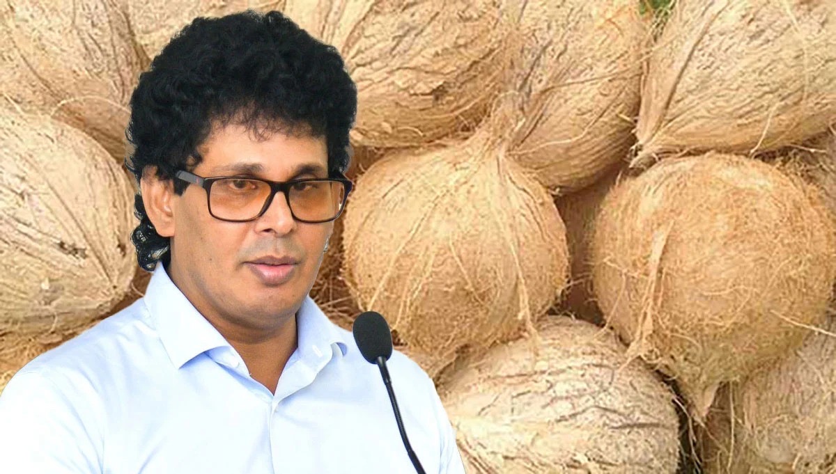 தேங்காய்க்குப் பஞ்சமில்லை! அமைச்சர் வசந்த சமரசிங்க