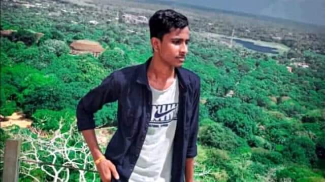 வேகக் கட்டுப்பாட்டை இழந்த மோட்டார் சைக்கிள் விபத்தில் மாணவன் பலி.